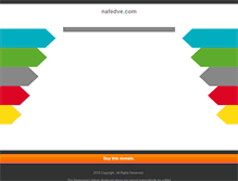 Tablet Screenshot of nafedve.com